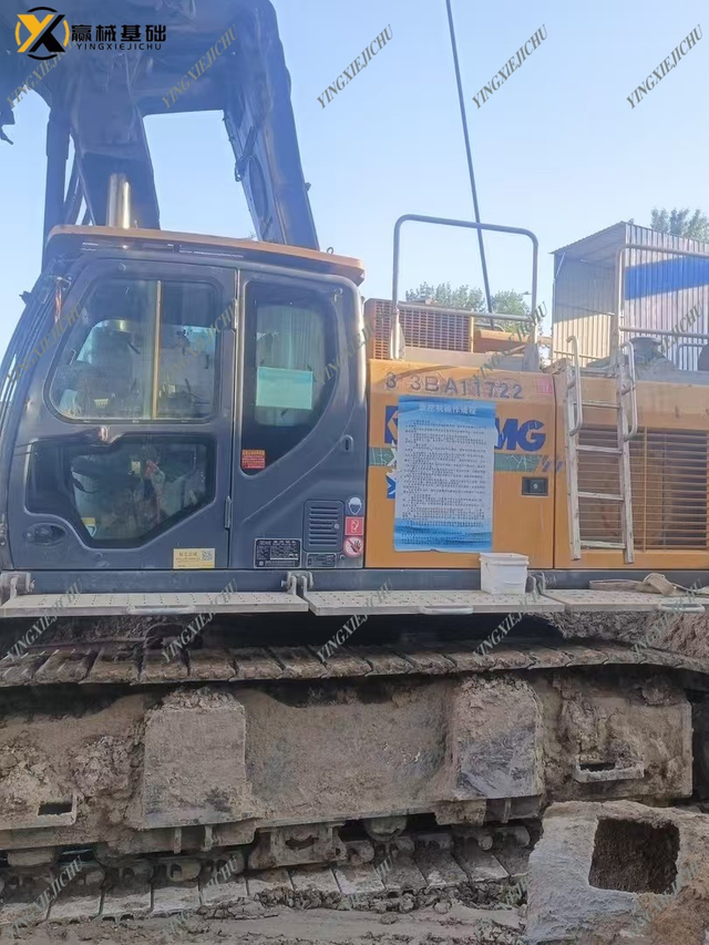 XR240E Automated Crawler Mounted Rotary Drilling Rig