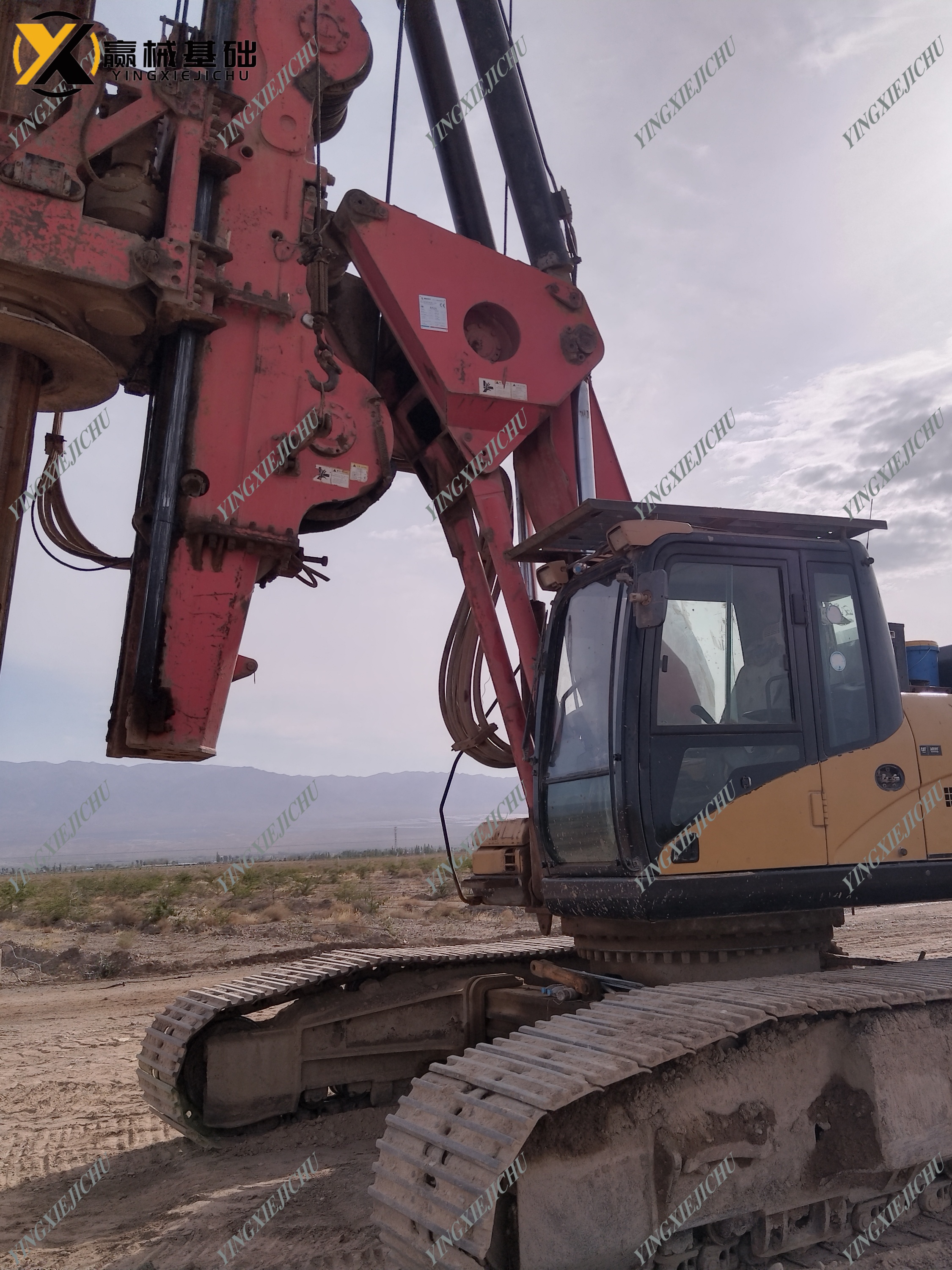 SANY SR250 Powerful Efficient Crawler Mounted Rotary Drilling Rig