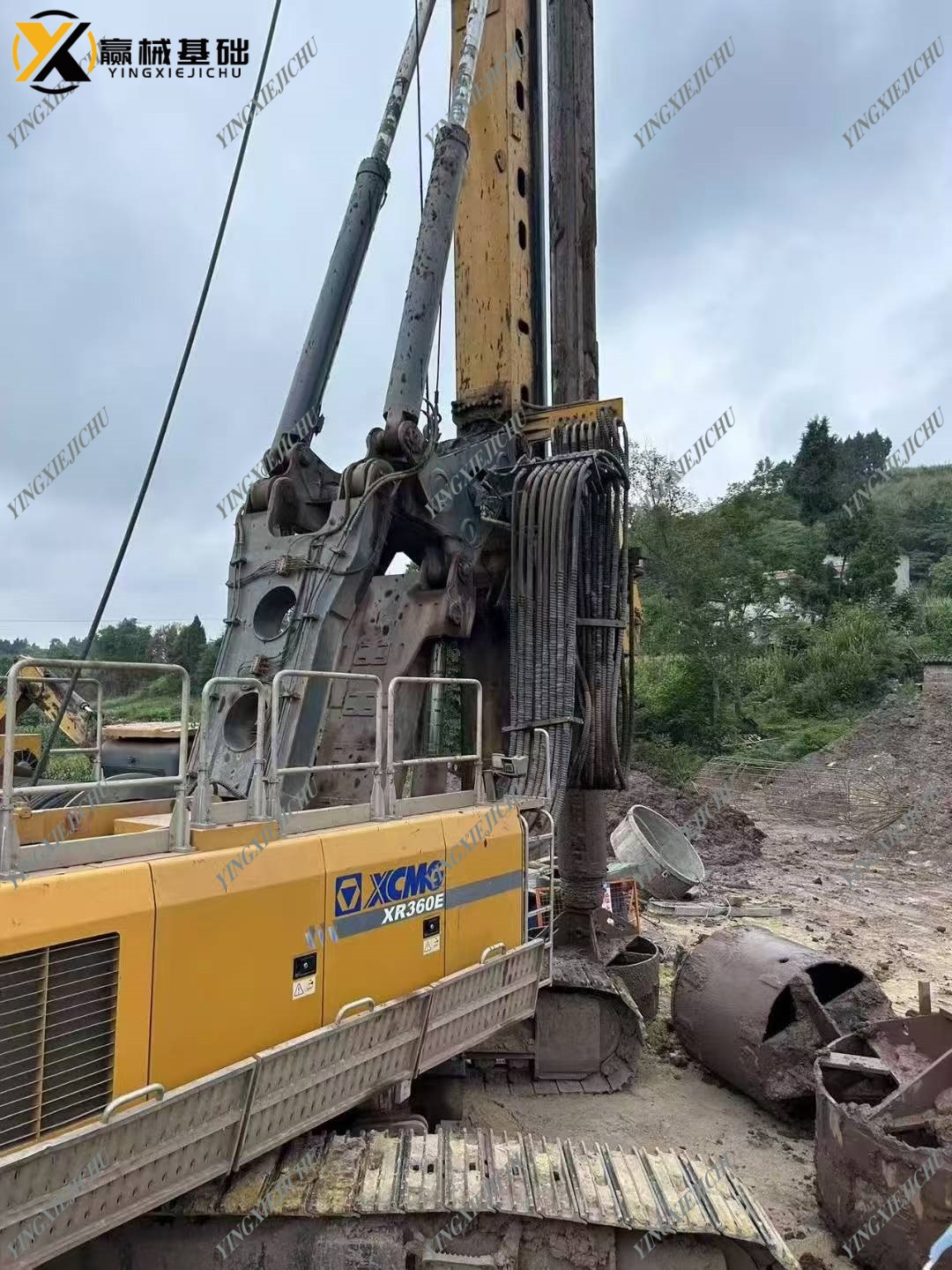 280E Mounted Durable Intelligent Powerful Drilling Rigs