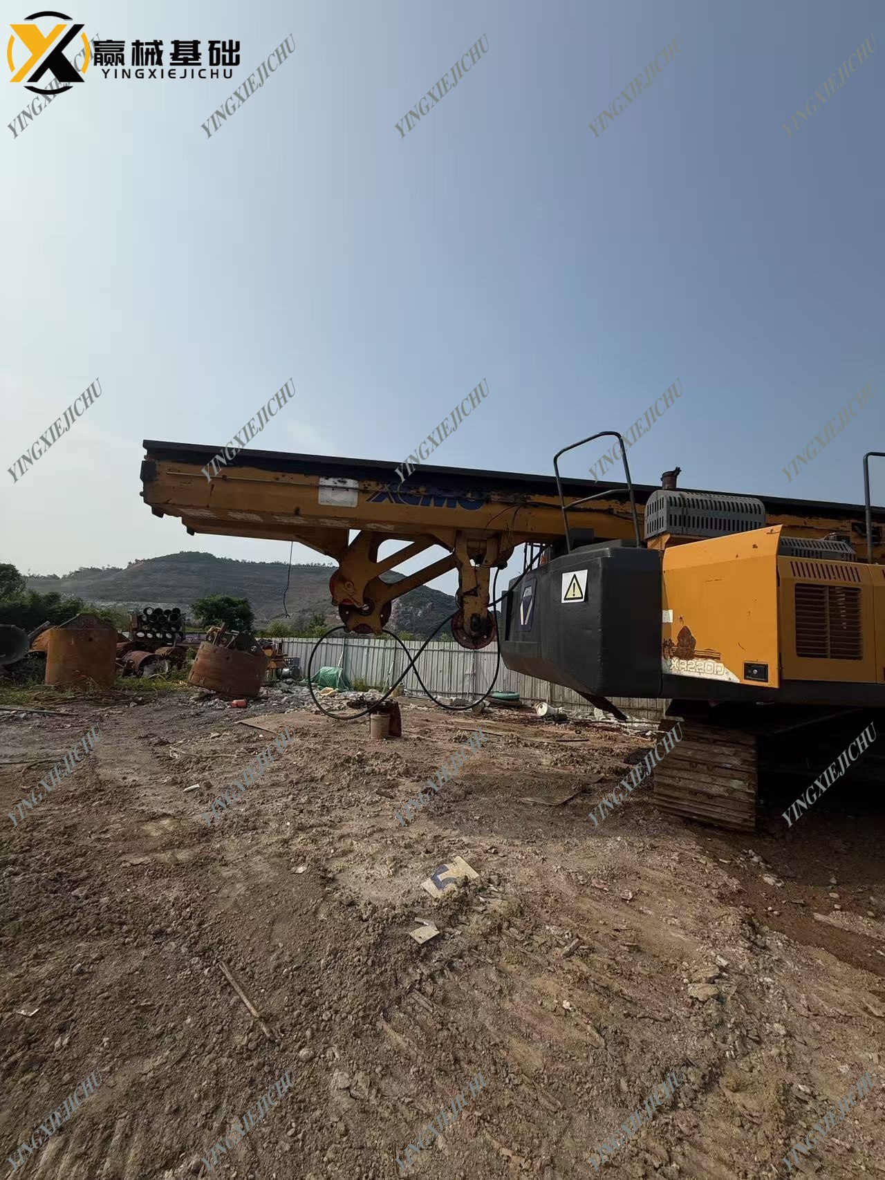XCMG XR220 Crawler Mounted Economical Hydraulic Piling Rig