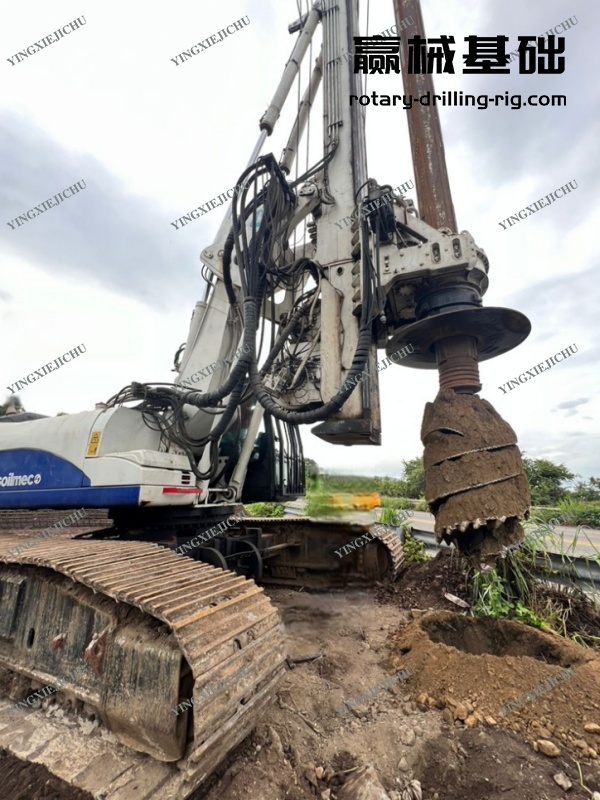 Soilmsc SR60 Adjustable Efficient Professional Flexible Piling Machinery Rotary Drilling Rig