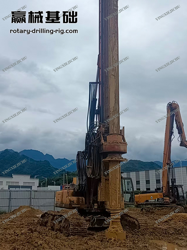 After inspection High quality&high efficiency SR280 Rotary drill rig