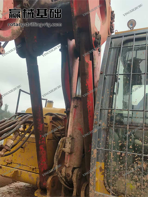 Efficient soft soil treatment Efficient&powerful Strong power fast excavation JR80 Rotary drill rig