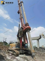 Used Rotary Drilling Good Condition lowest price SANY SR235 Crawler Rotary Drilling Rig