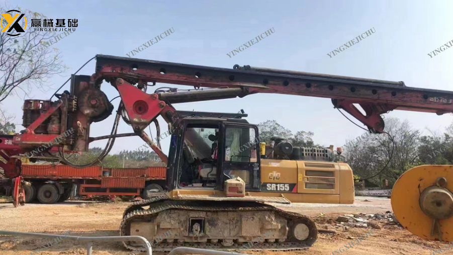 Used Rotary Drilling huge discount Factory Direct Sale SANY SR155 Crawler Rotary Drilling Rig