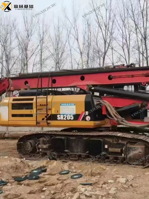 Used Rotary Drilling Rig huge discount construction machinery SANY SR205 Crawler Rotary Drilling Rig