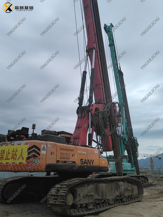 Used Rotary Drilling Rig Hot-Selling screw auger SANY SR250 Crawler Rotary Drilling Rig