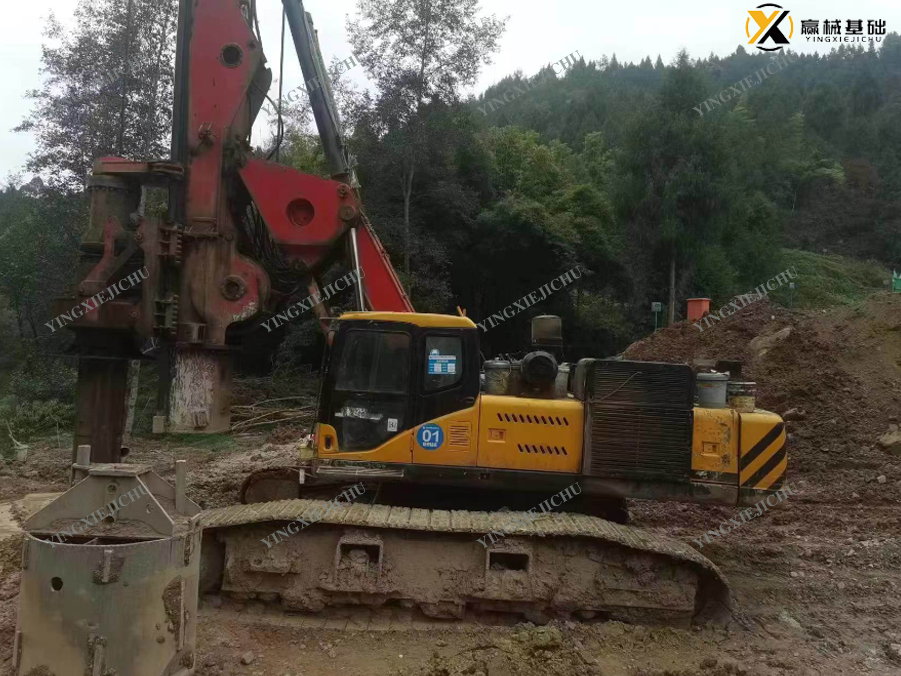 Used rotary drilling rig Efficient Durable Cost-effective SANY SR150 Crawler Rotary Drilling Rig