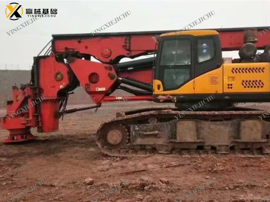 Used rotary drilling Powerful good condition SANY SR150 Crawler Rotary Drilling Rig