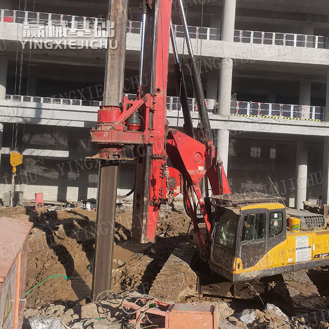 Strong stability Highly adaptable Wide construction scope SR200 Rotary Drill Rig