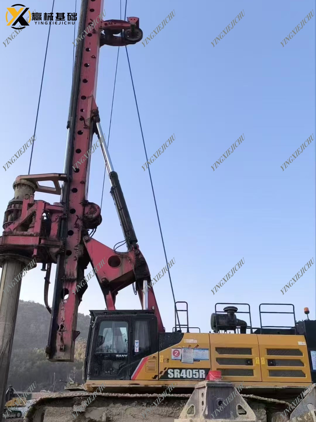 SANY SR405HK Efficient Sturdy High Quality Portable Piling Rig