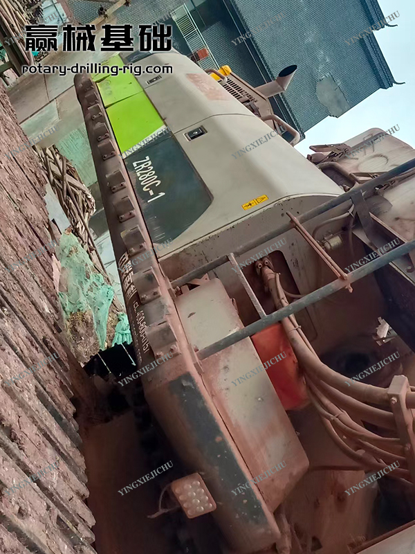 High torque deep pile Highly adaptable Adequate power reserve ZR280 Rotary Drill Rig