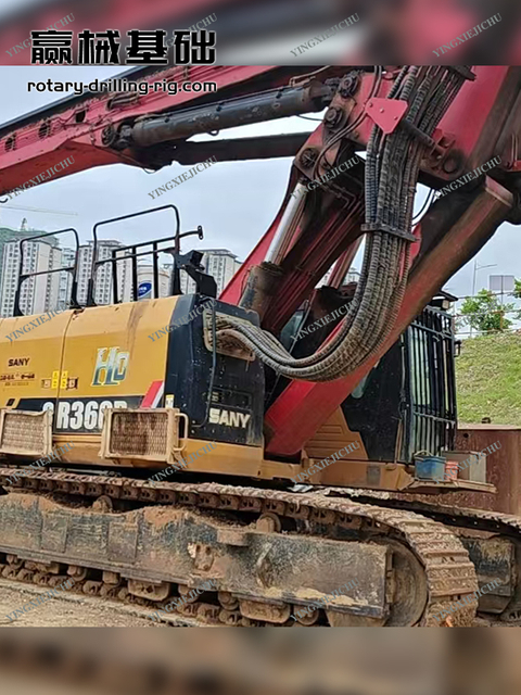 Adequate power reserve Adapt to complex strata Quick scheduling SR360 Rotary Drill Rig