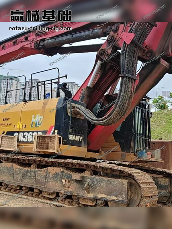 Adequate power reserve Adapt to complex strata Quick scheduling SR360 Rotary Drill Rig