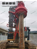 High torque deep pile Dynamic stability High overall efficiency SR165 Rotary drill rig