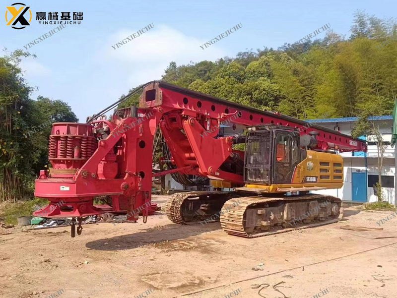 Used Rotary Drilling Rig Low Cost Water Well Drilling Machine SANY SR360 Crawler Rotary Drilling Rig