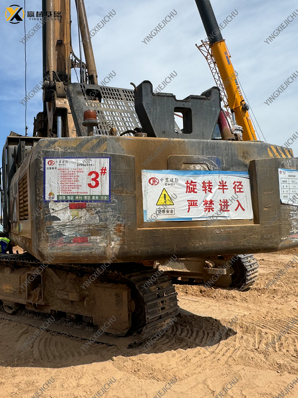 Used Rotary Drilling Rig Oil And Gas Drilling Equipment Construction Machine XCMG XR180 Crawler Rotary Drilling Rig