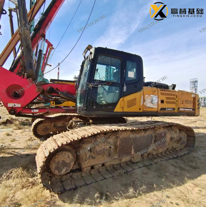 Used rotary drilling Powerful good condition SANY SR150 Crawler Rotary Drilling Rig