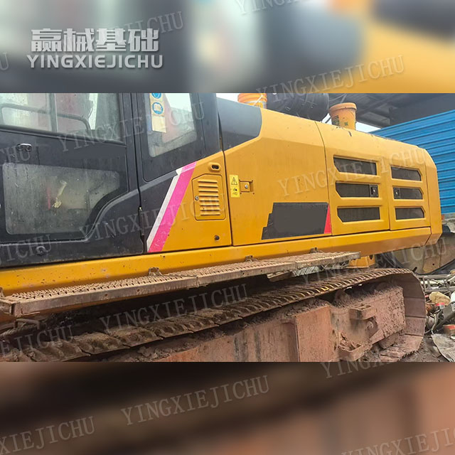 High torque deep pile Construction in complex terrain SR205 Rotary Drill Rig