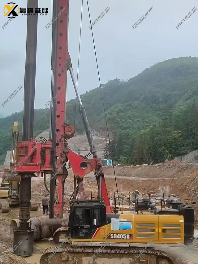 SANY SR405HK Efficient Sturdy High Quality Portable Piling Rig