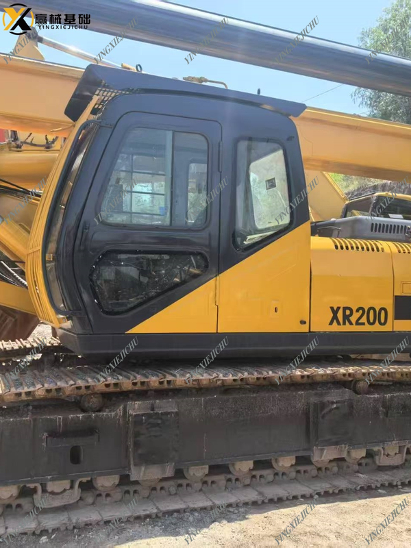  XCMG XR200 Sturdy Reliable Flexible Crawler Mounted Portable Piling Rig