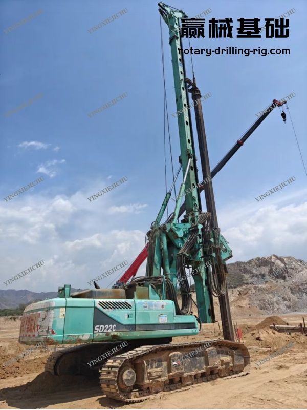 High Construction Efficiency High-speed SD22 Rotary Drilling Rig