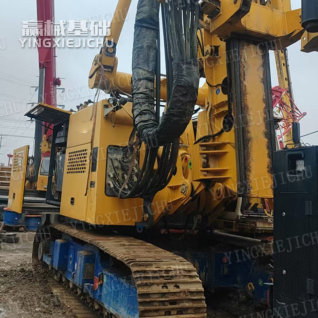 Structural reinforcement Powerful performance BG30 Rotary Drill Rig