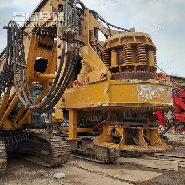 Sufficient torque Fast hole forming High loop efficiency XR220 Rotary Drill Rig
