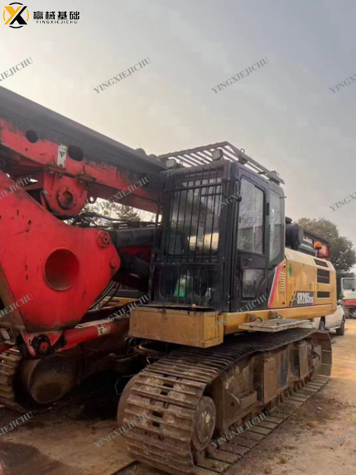 Used Rotary Drilling Rig Reasonable Price drilling equipment SANY SR205 Crawler Rotary Drilling Rig