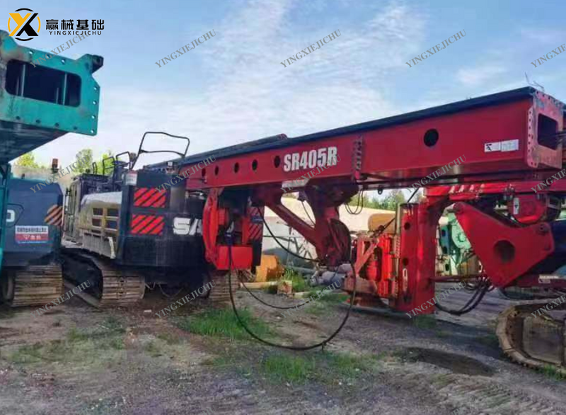  SANY SR405 Crawler Rotary Drilling Rig Second-hand Good Condition Pile Hammer Pile Driver