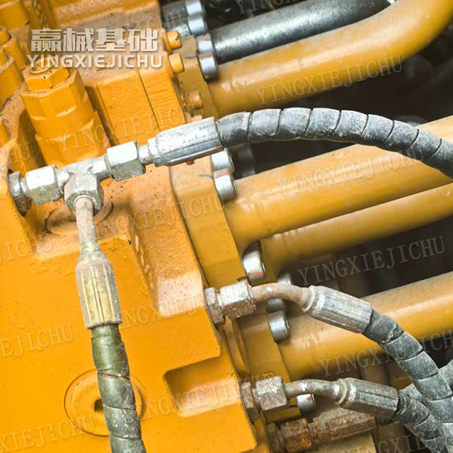 High torque deep pile Construction in complex terrain SR205 Rotary Drill Rig