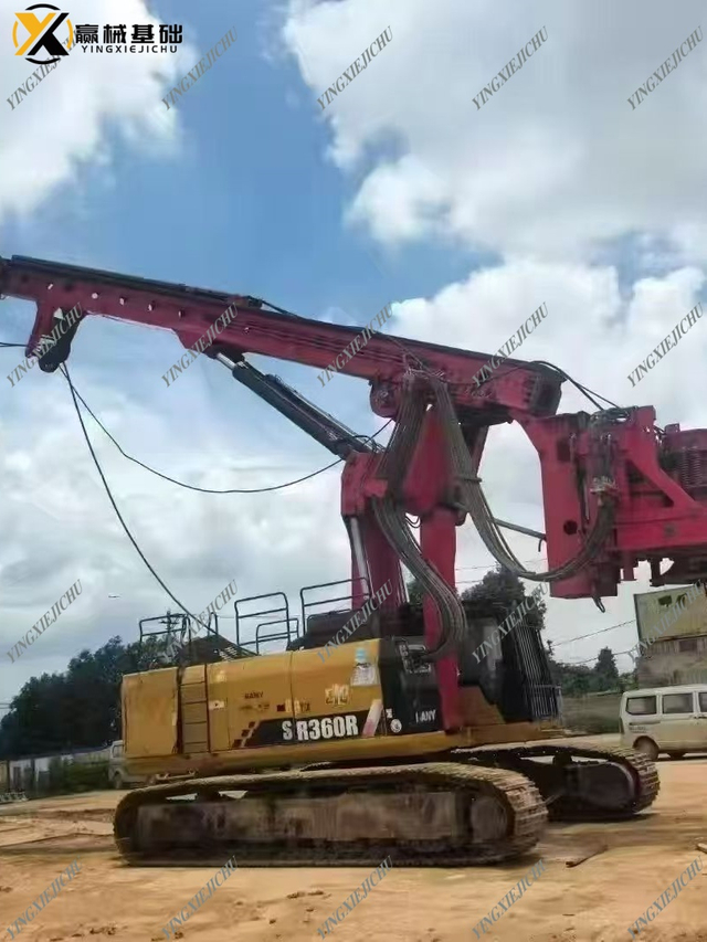 SANY SR360 Precise Adjustable Safe Good Condition Drilling Rigs