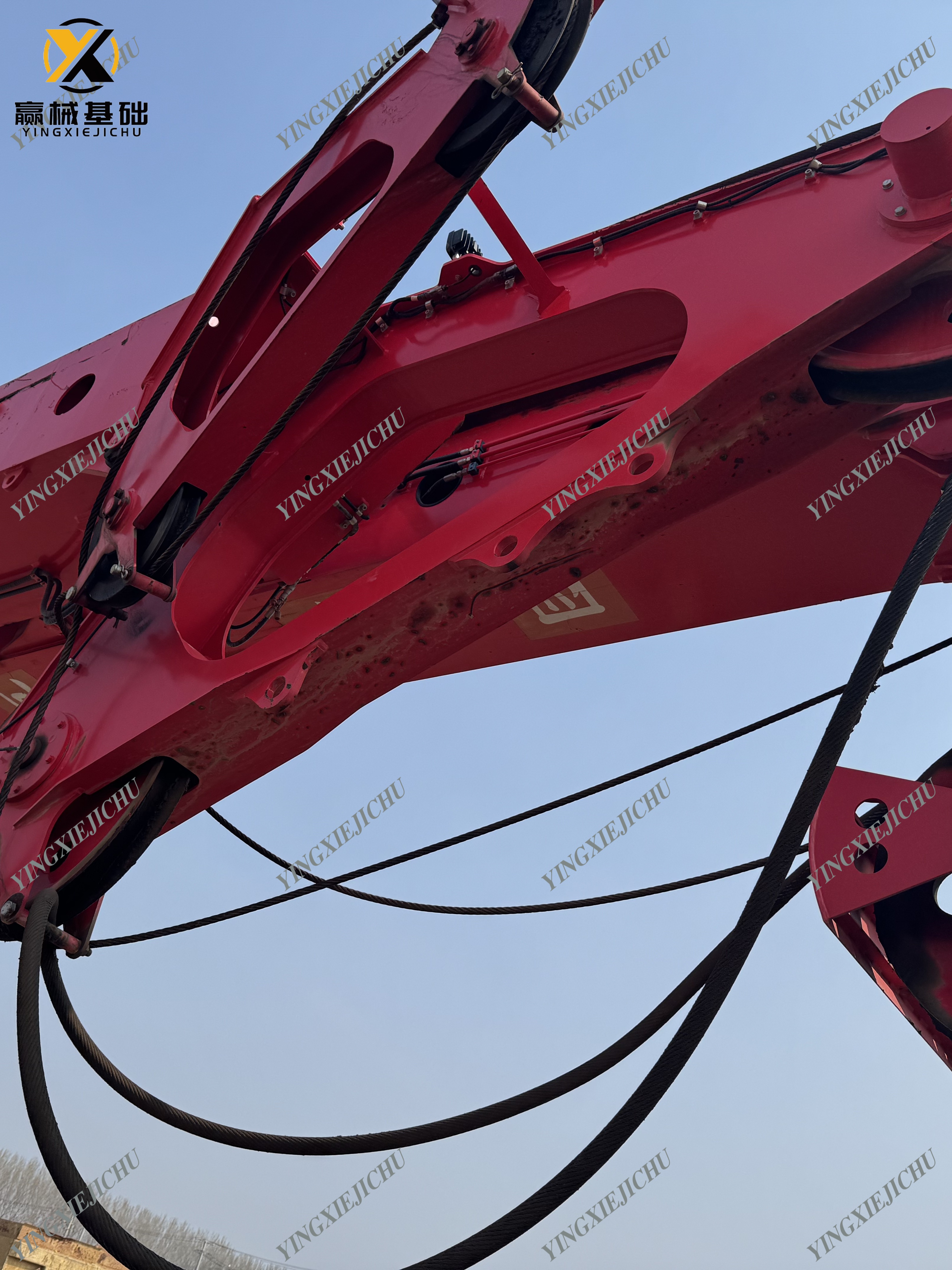  SANY SR435 Rich Experience High Efficiency Rotary Drilling Rig