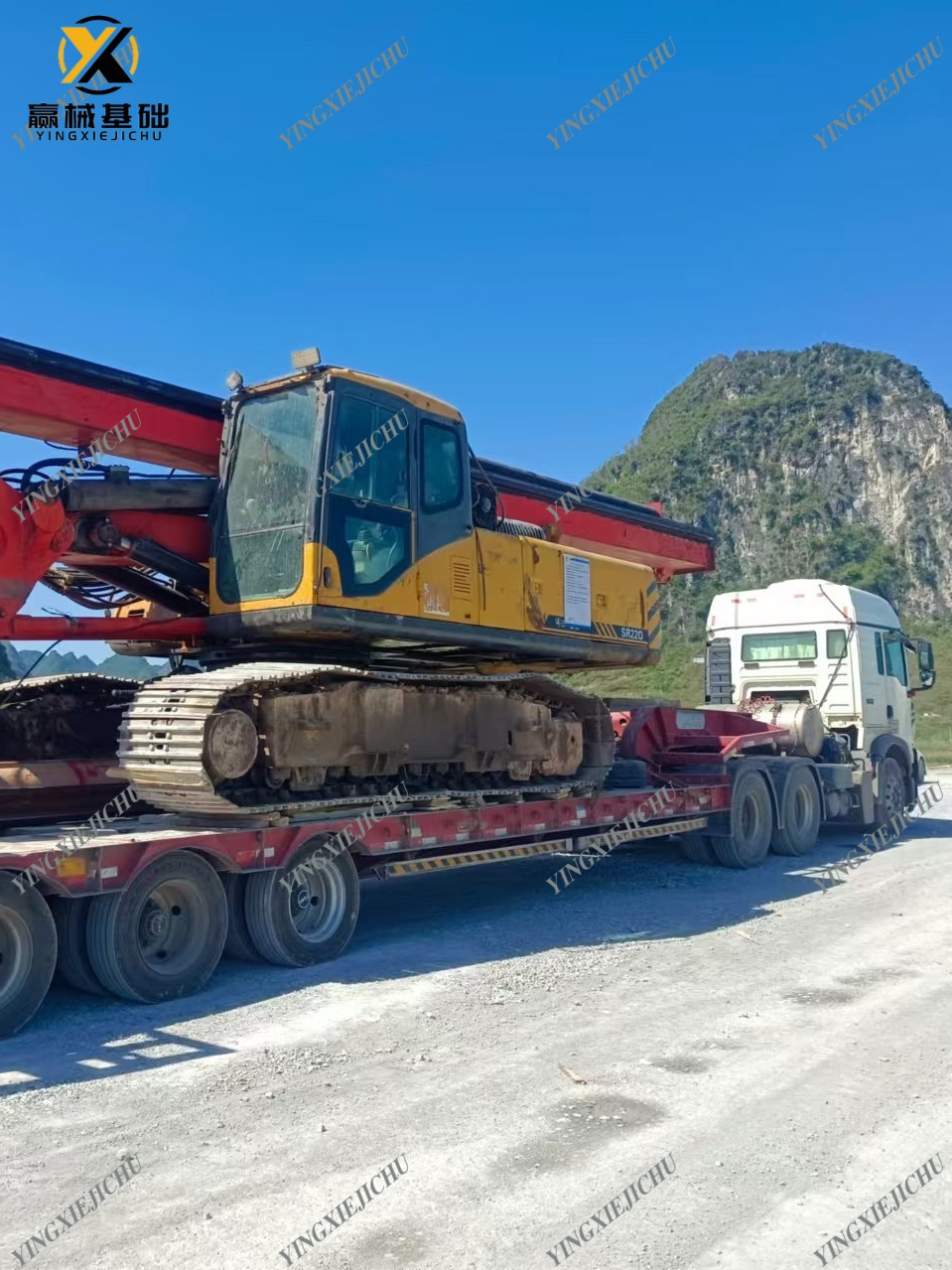 SANY SR150 Efficient Sturdy High Quality Reliable Rotary Drilling Rig