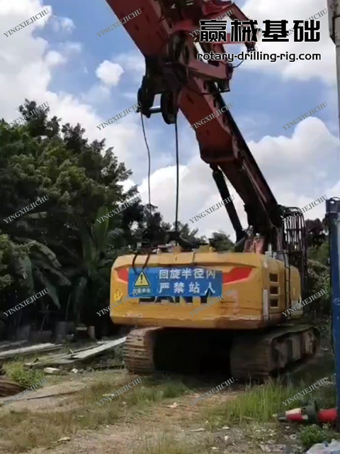 SANY SR285 All-terrain adaptability Strong power, fast excavation Rotary Drilling Rig