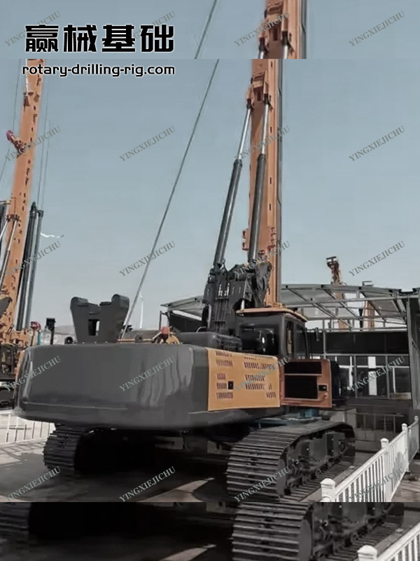XR160E High-speed soil throwing Improve construction efficiency Rotary drilling rig