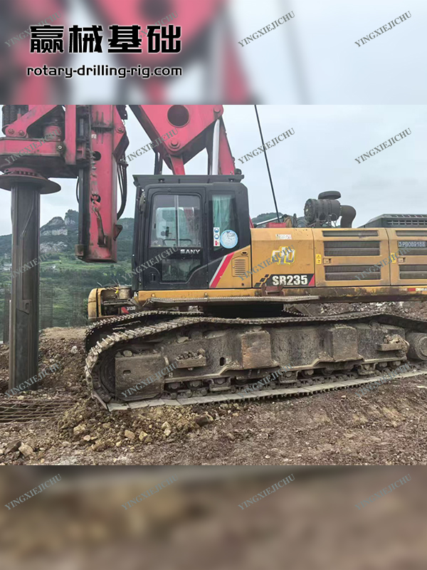 SANY SR360 Strong construction capability Excellent rock drilling capability Rotary drilling rig