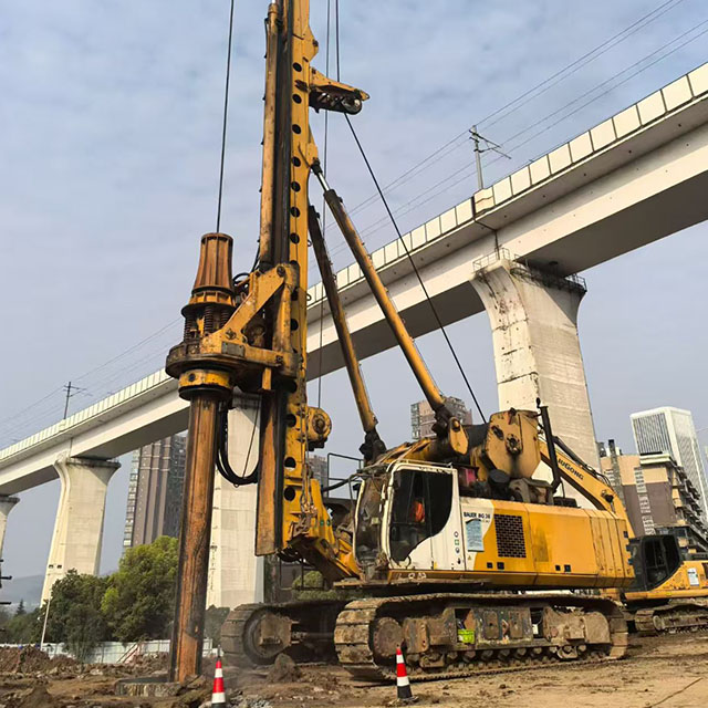 Strong stability Adequate power reserve BG38 Rotary Drill Rig
