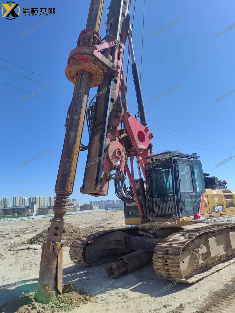 Used Rotary Drilling Durable surprise price SANY SR155 Crawler Rotary Drilling Rig