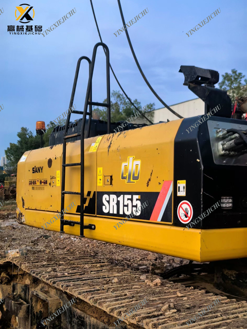 SANY SR155 Reliable Proven Long Remaining Life Multifunctional Precise Piling Machine