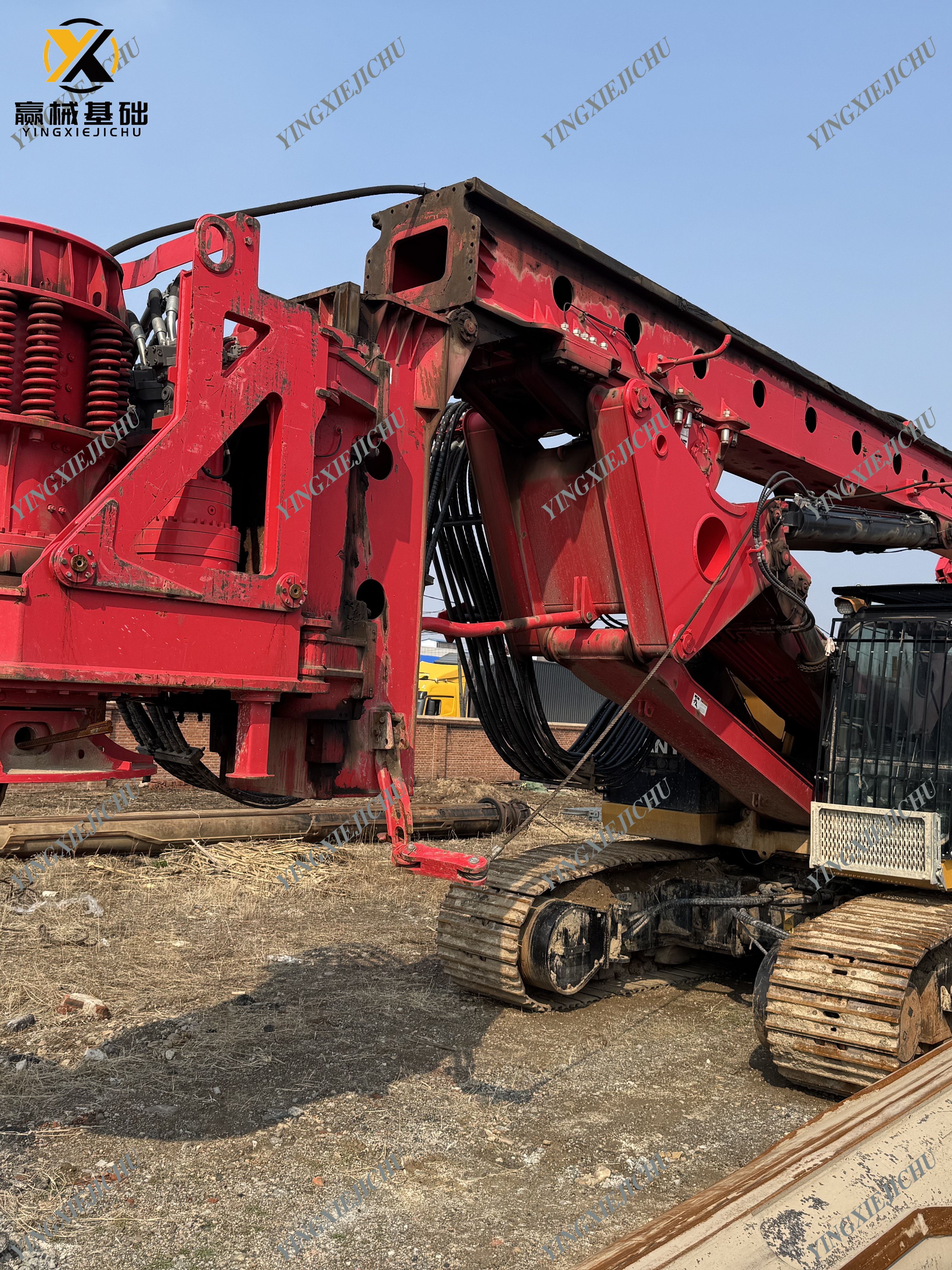  SANY SR435 Rich Experience High Efficiency Rotary Drilling Rig