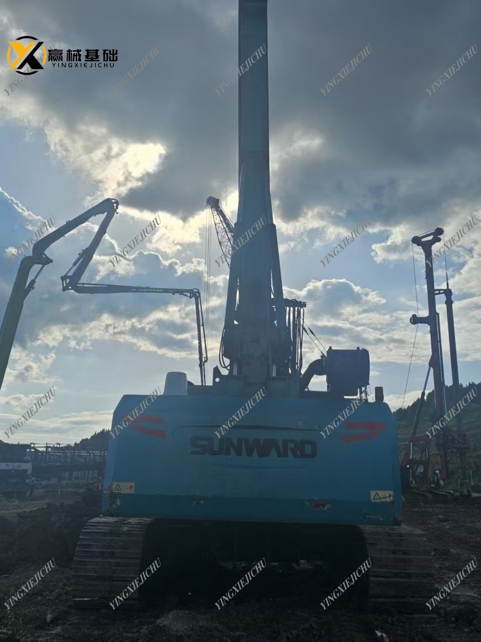 Sunward SWDM250 Adaptable Economical Portable Intelligent Piling Rig