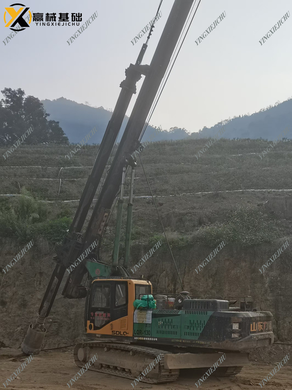 LIQIANG LQR130 Stable Efficient Flexible Rotary Drilling Rig