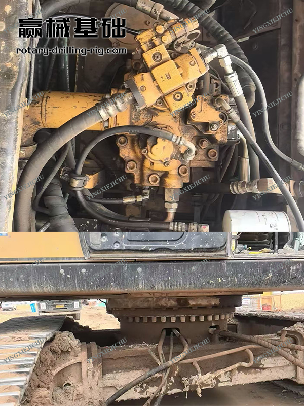 SR250 Rapid drilling through hard layers High-speed soil throwing function Rotary Drilling Rig