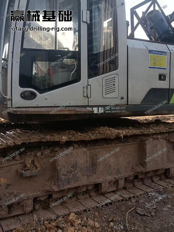 Low failure rate The preferred choice for bridge foundation piles ZR240 Rotary drill