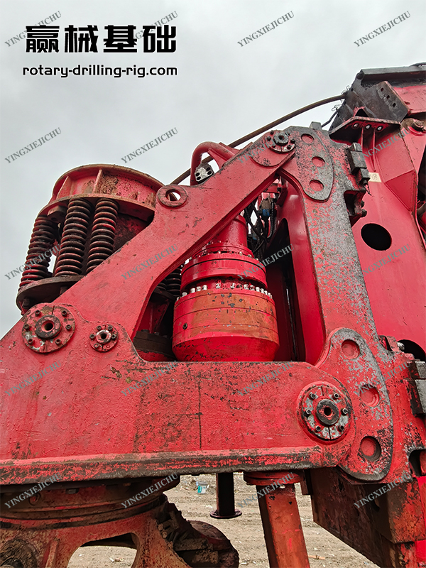 Efficient Hydraulics High Drilling Efficiency Sufficient Torque SR285 Rotary Drill Rig