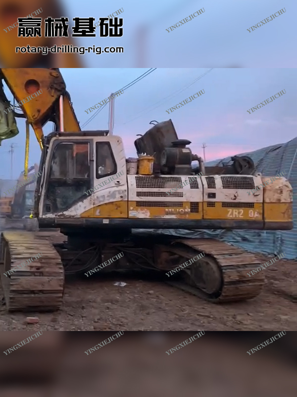 Powerful performance Reliable power Durable structure ZR220 Rotary Drill Rig