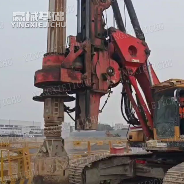 Energy conservation and low consumption Strong power, fast excavation SR280 Rotary Drill Rig
