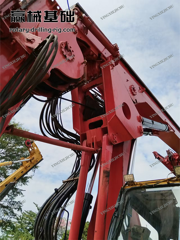  Modular hydraulic arrangement Expansion of multi-functional construction methods SR280 Rotary drill rig