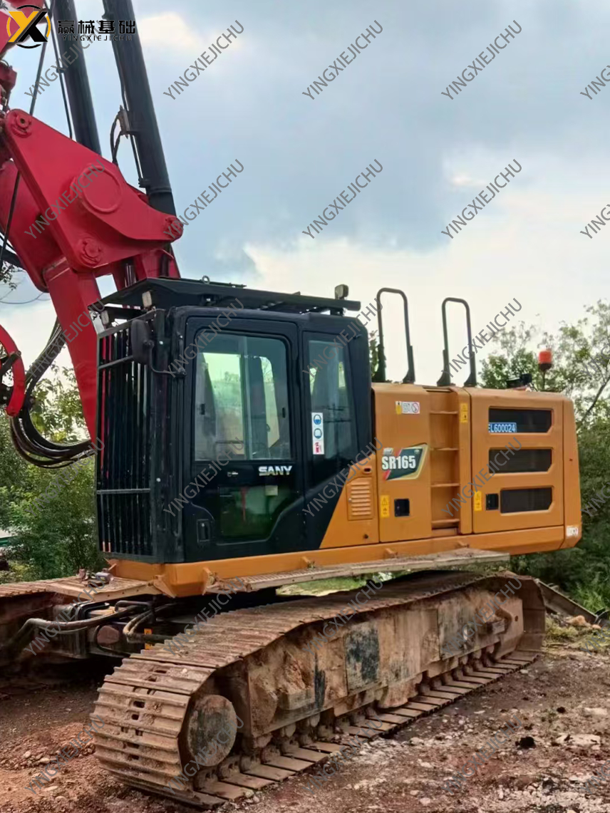 Used Rotary Drilling Discount Offer SANY SR165 Crawler Rotary Drilling Rig